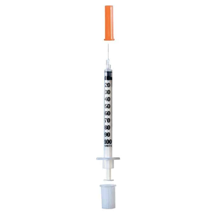 Bd Insulin Syringes Micro Fine 29G 12.7Mm 10 Pieces
